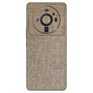 Denim Tan Fabric Textured Mobile Skin - Stylish & Rugged Protection