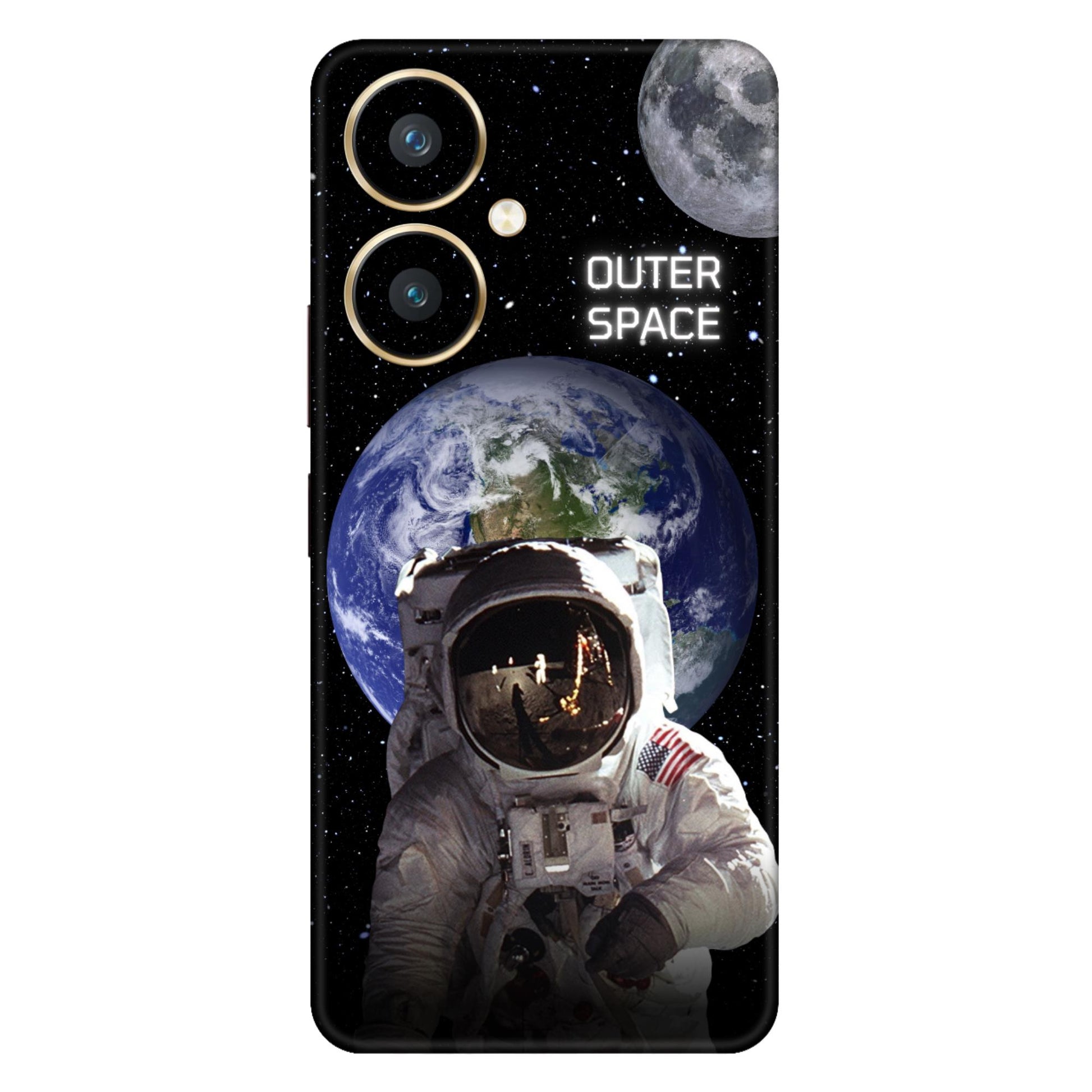 Astronaut's Cosmic Journey Mobile Skin – Premium Space Design for Smartphones