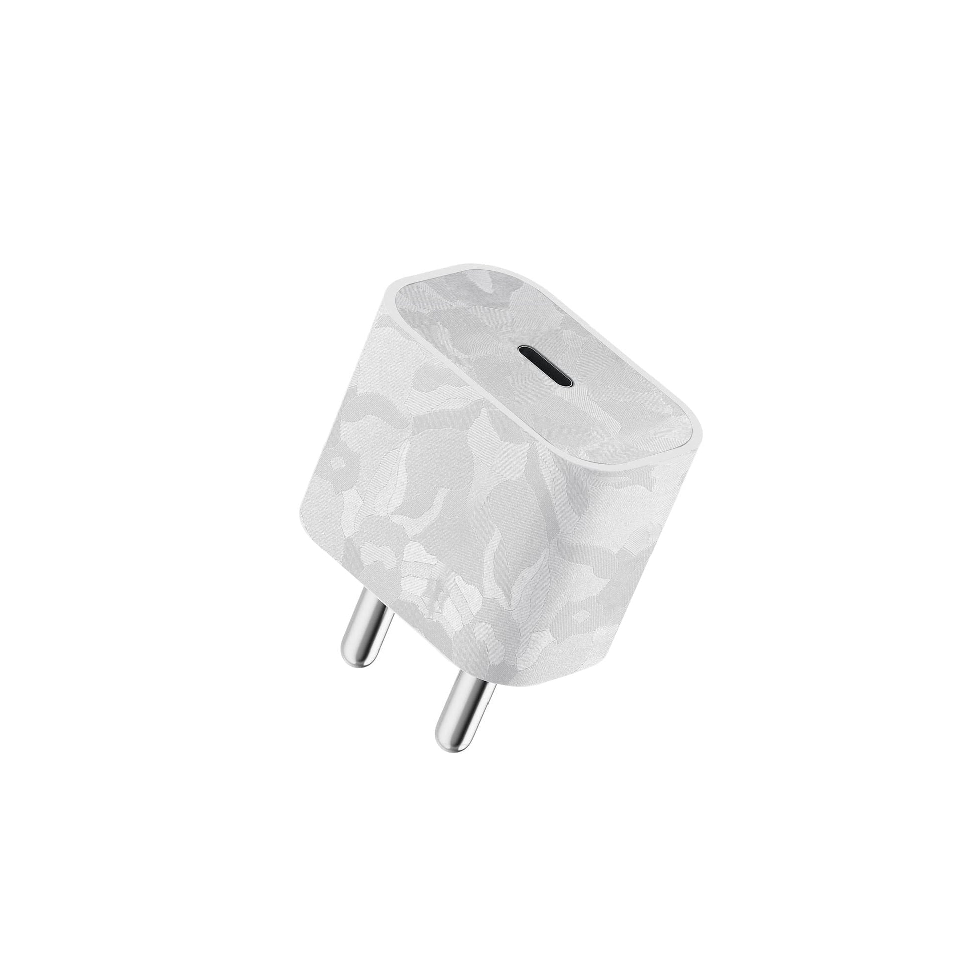 Camouflage White Texture Material