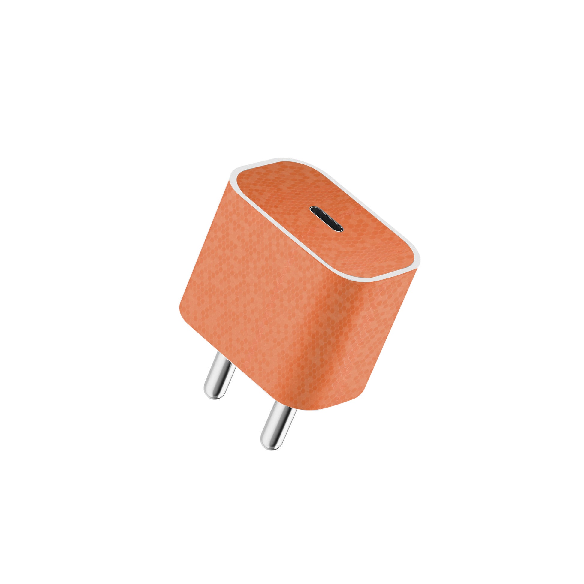 Honeycomb Orange Textured Material