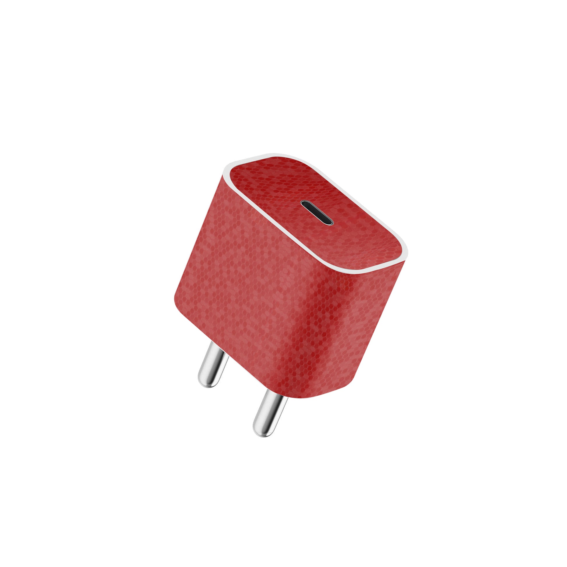 Honeycomb Red Textured Material