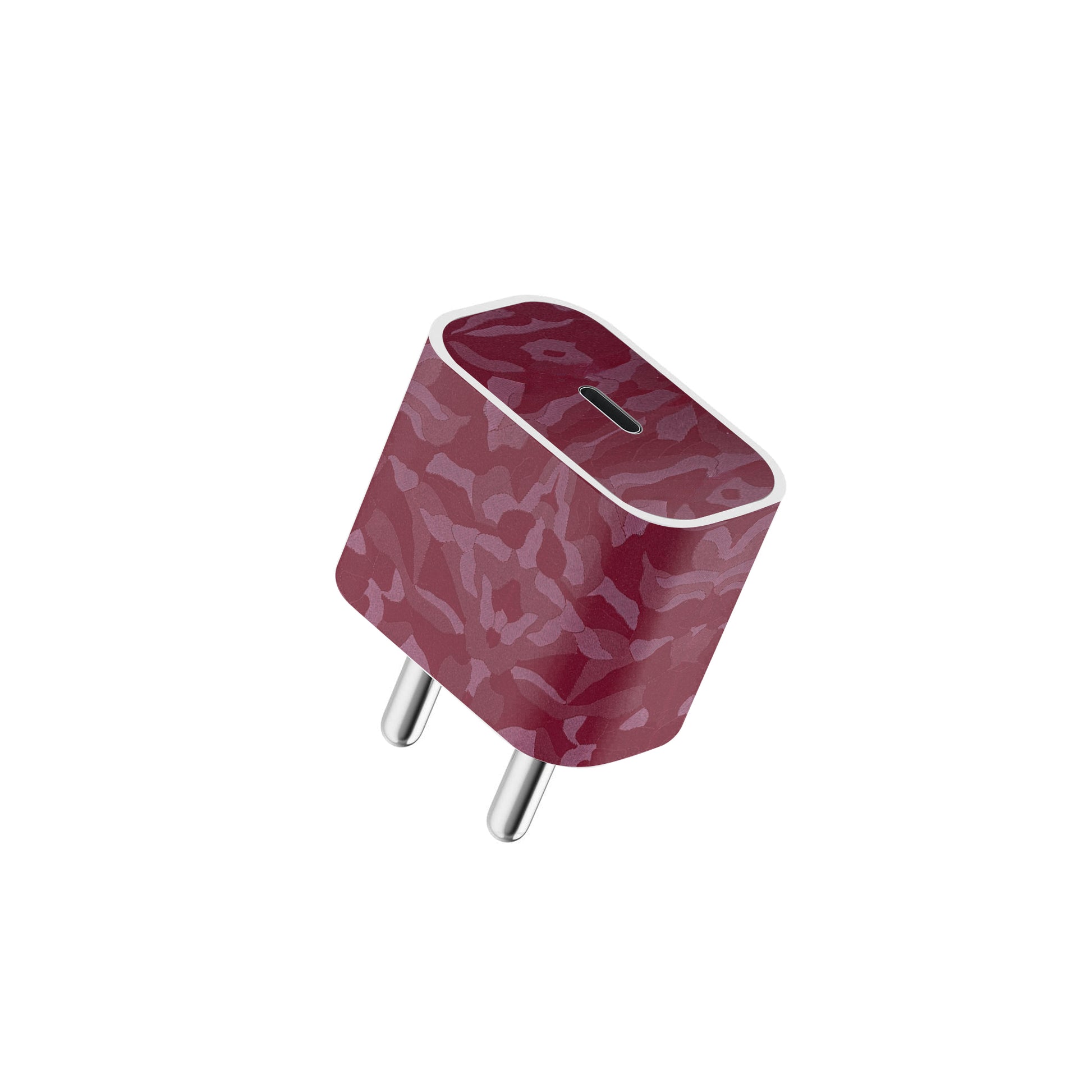 Camouflage Maroon Texture Material