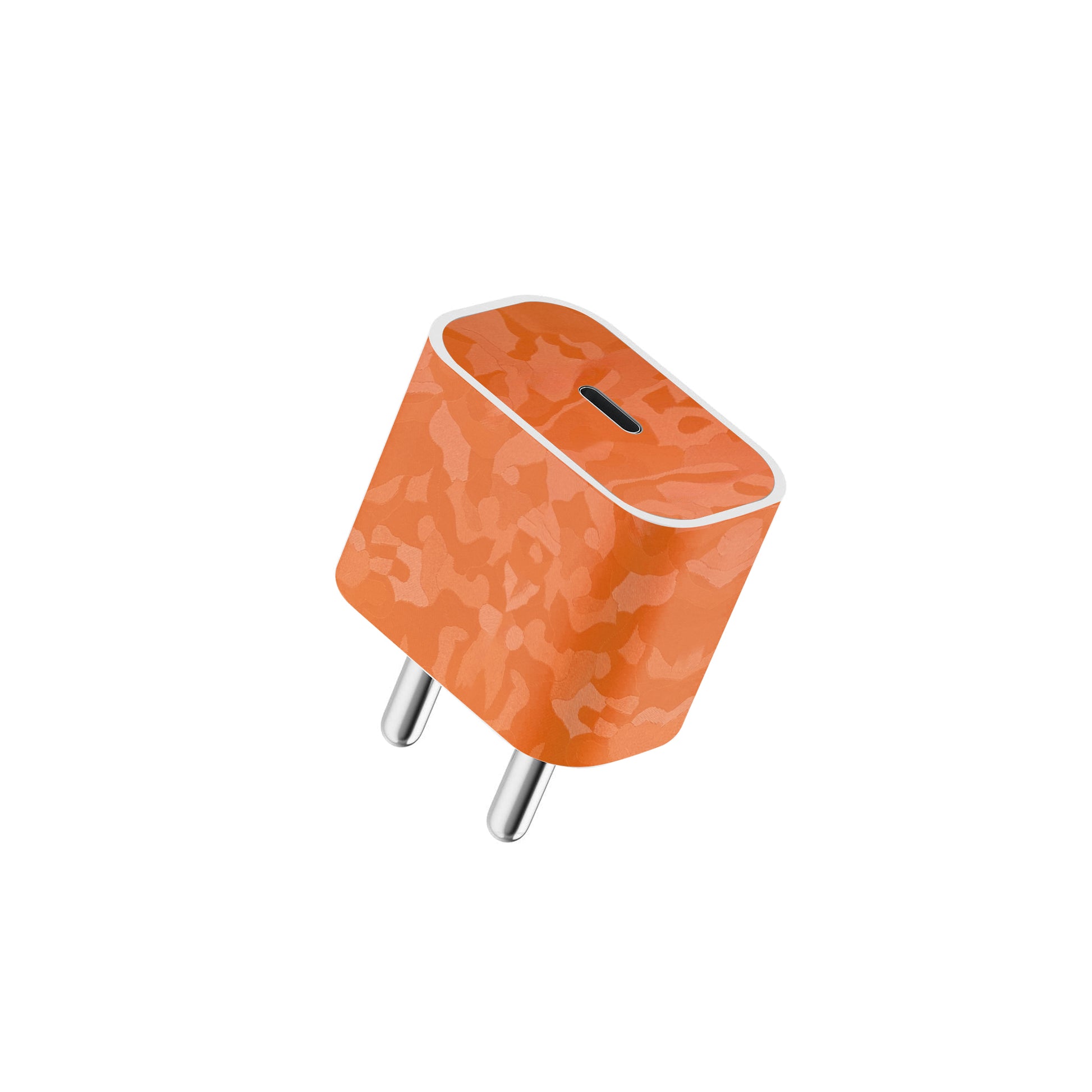 Camouflage Orange Texture Material