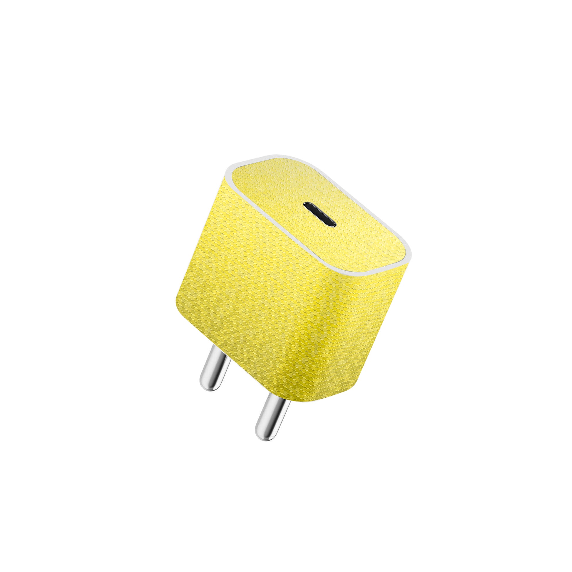 Honeycomb Yellow Textured Material