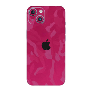 Pink Camouflage Textured Mobile Skin - Stylish & Durable Protection