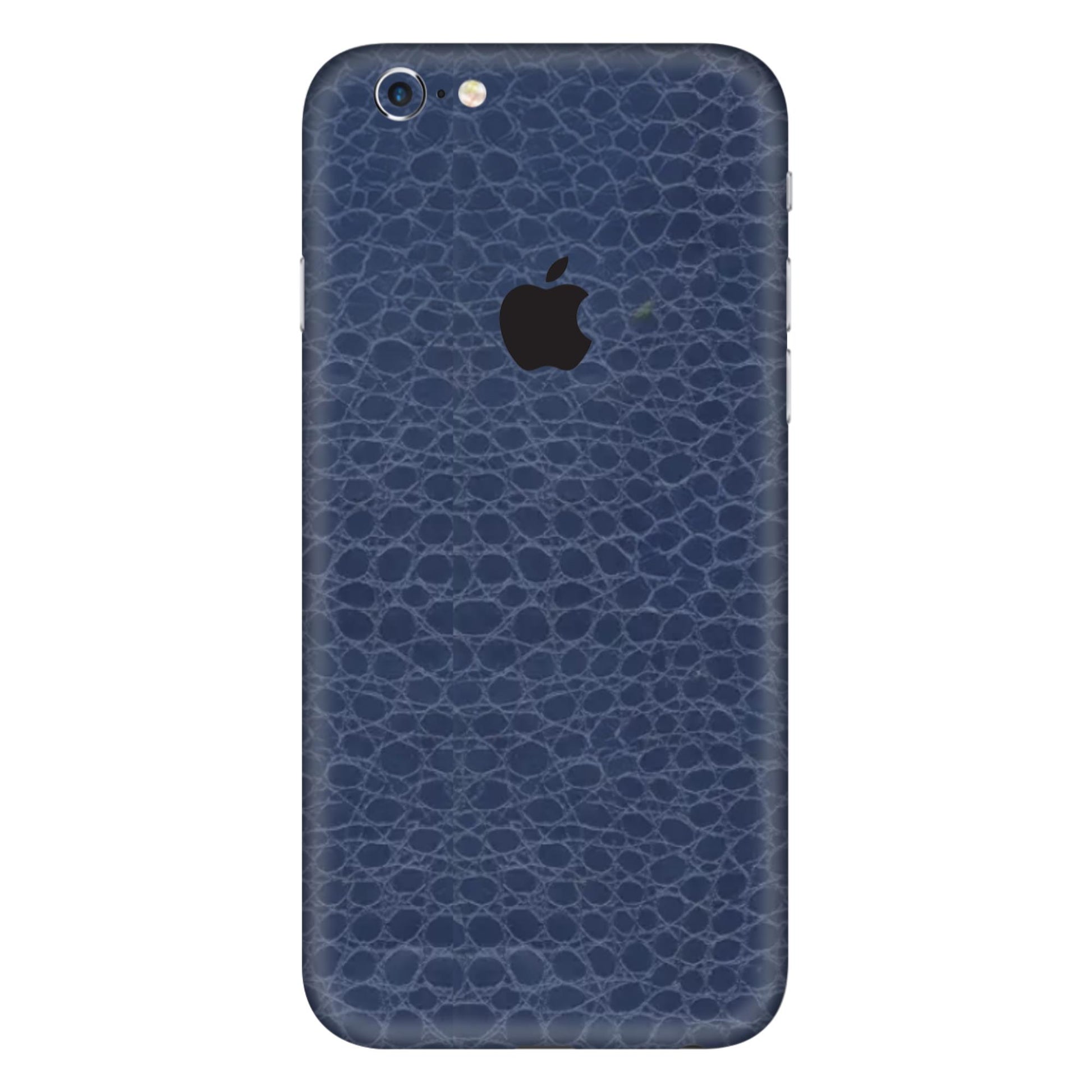 Crocodile Leather Blue Glossy Mobile Skin - Bold & Stylish Protection