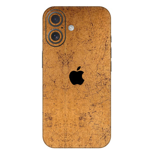 Golden Crack Metallic Textured Mobile Skin - Striking & Luxurious Design