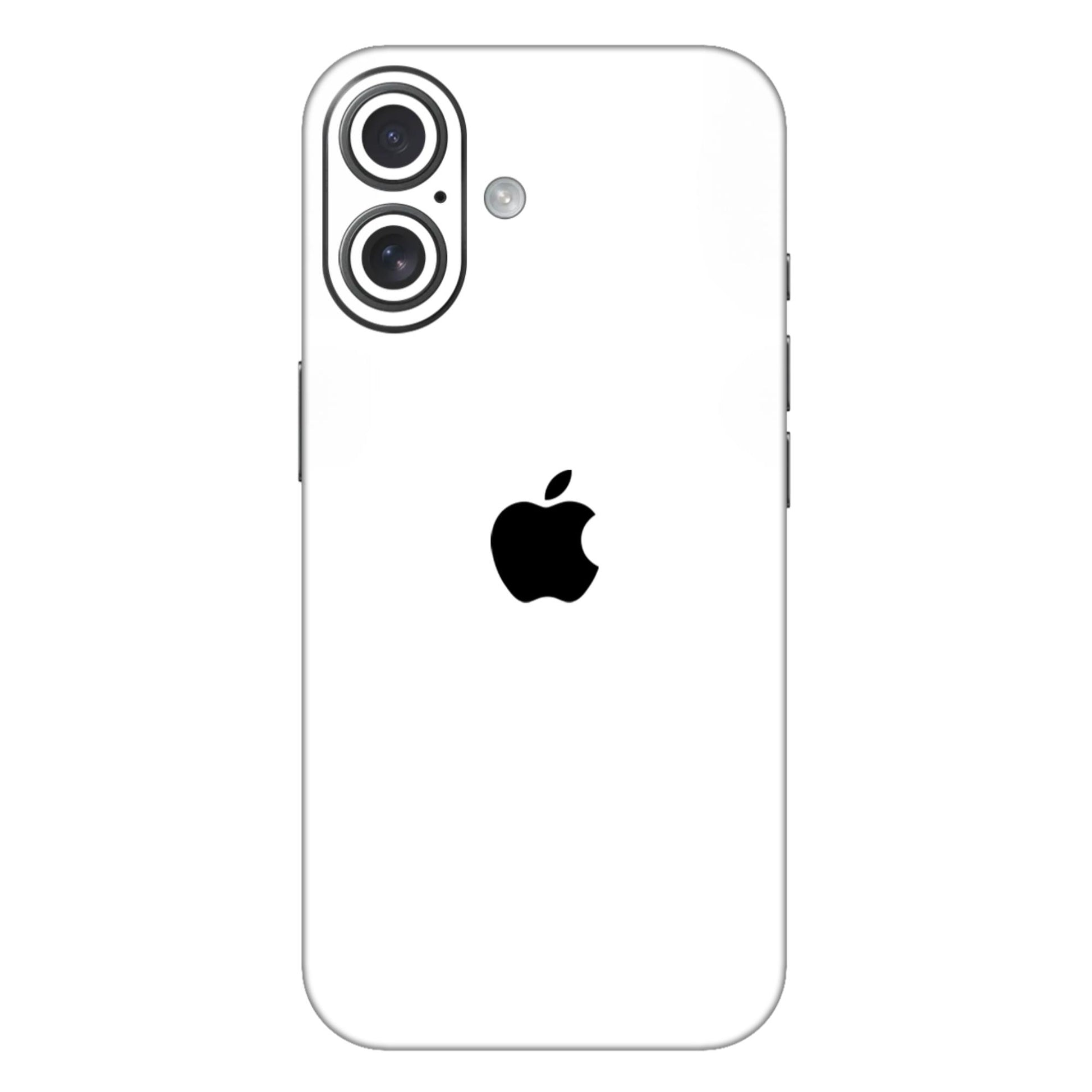 Feather Touch White Mobile Skin - Clean & Minimalist Protection