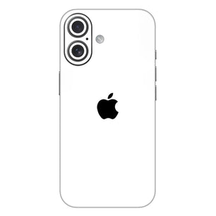 Feather Touch White Mobile Skin - Clean & Minimalist Protection
