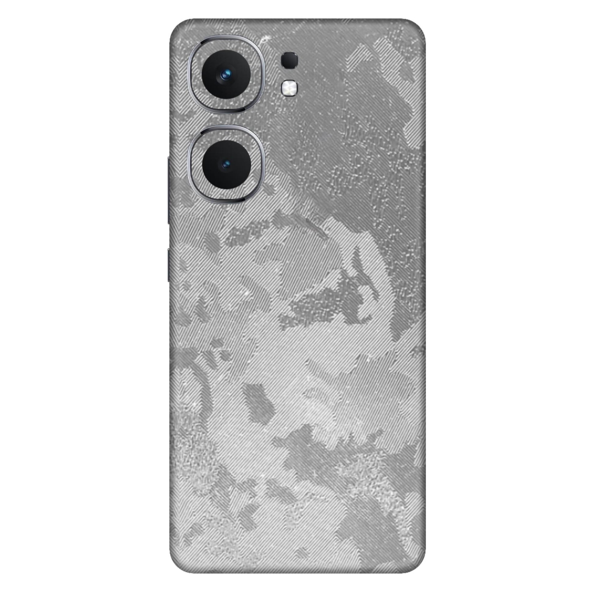 Silver Shadow Textured Skin - Sleek &amp; Shiny Elegance