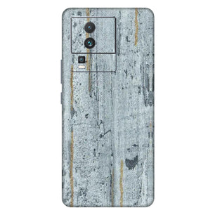 Gold Strip Concrete Marble Textured Mobile Skin - Elegant & Durable Design