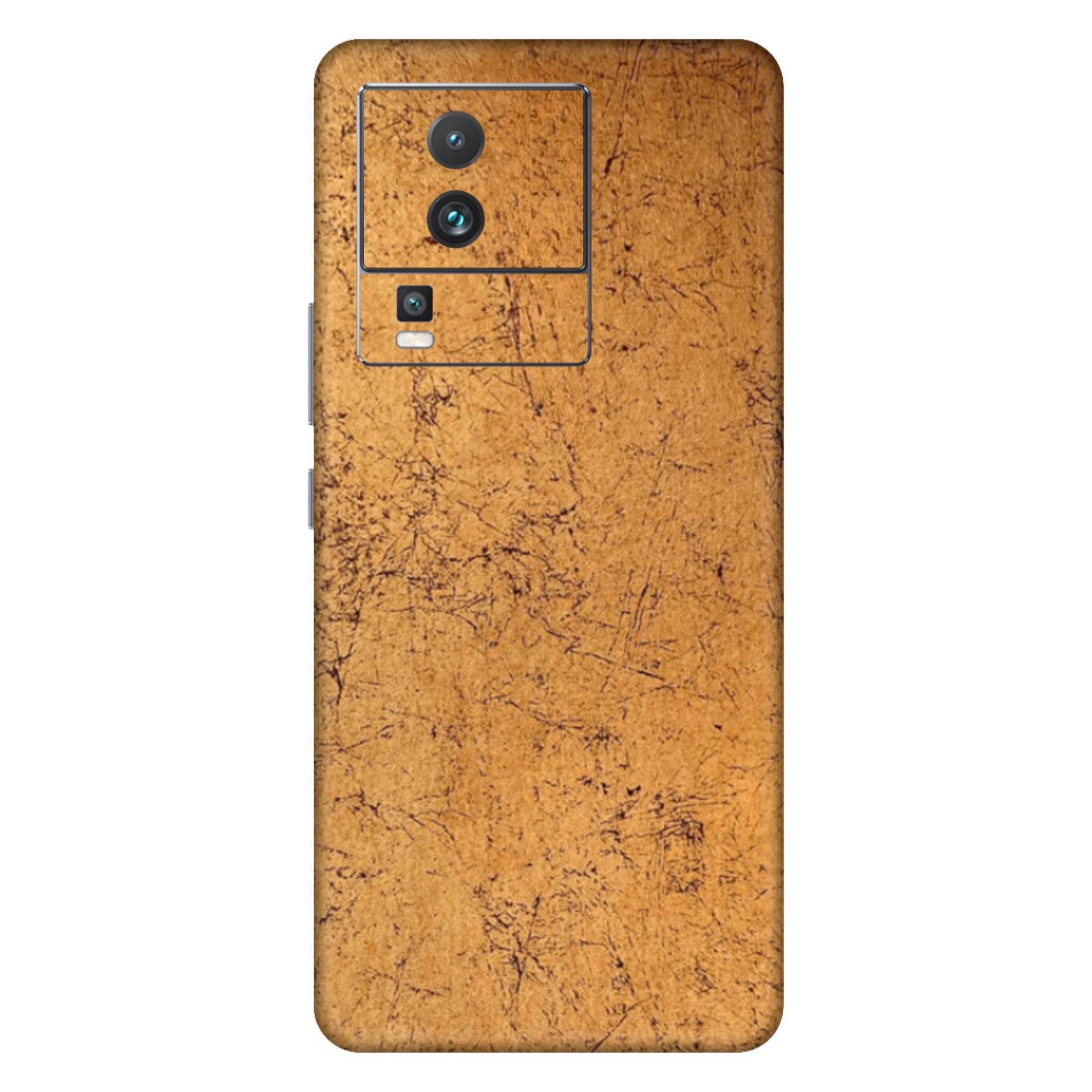 Golden Crack Metallic Textured Mobile Skin - Striking & Luxurious Design