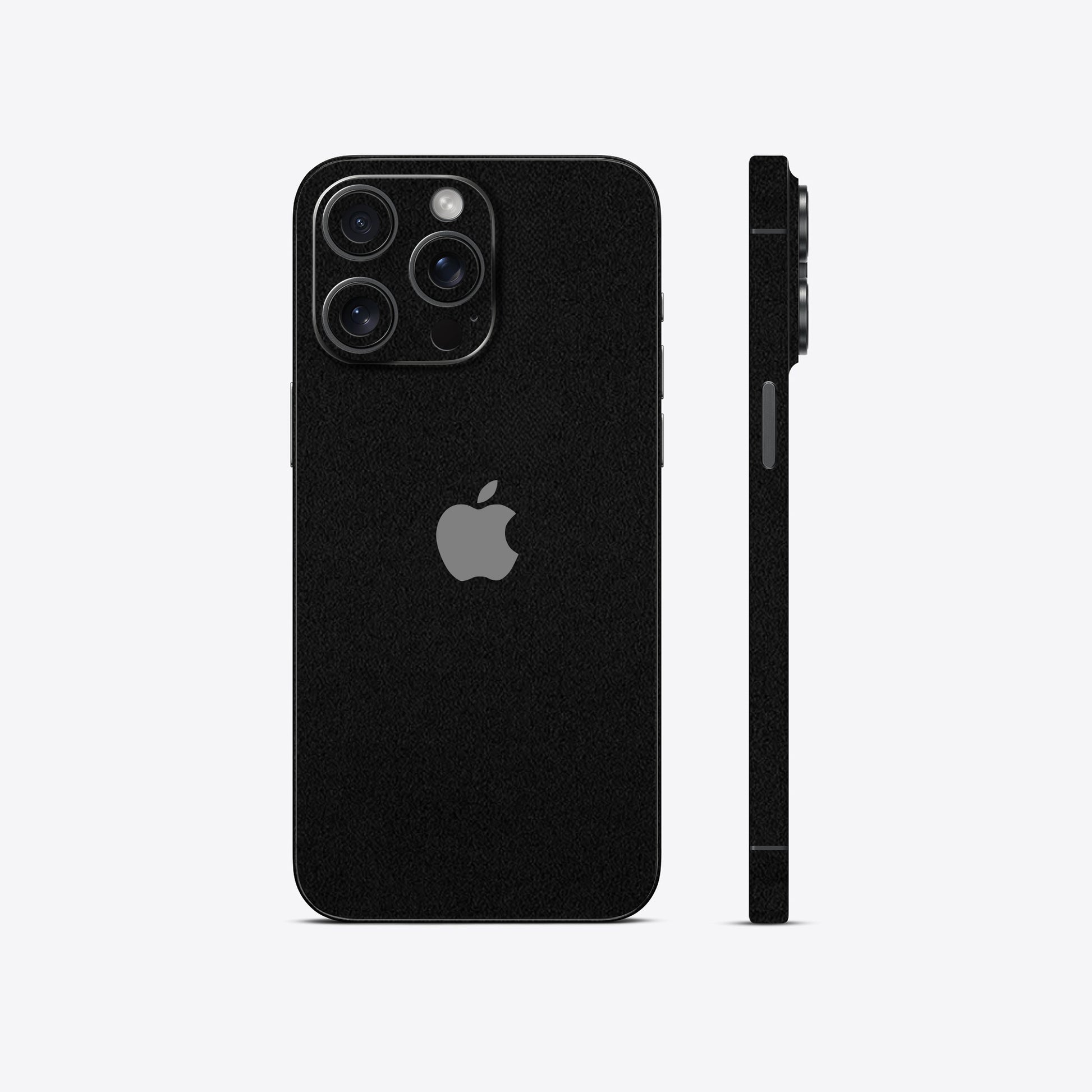 Matte Black Mobile Skin - Sleek & Minimalist Protection