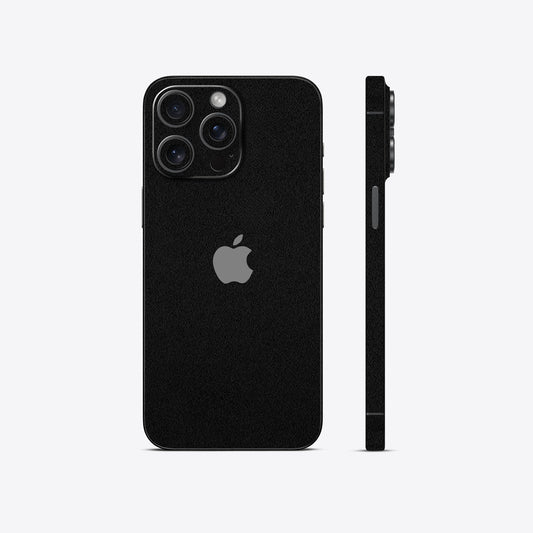 Matte Black Mobile Skin - Sleek & Minimalist Protection